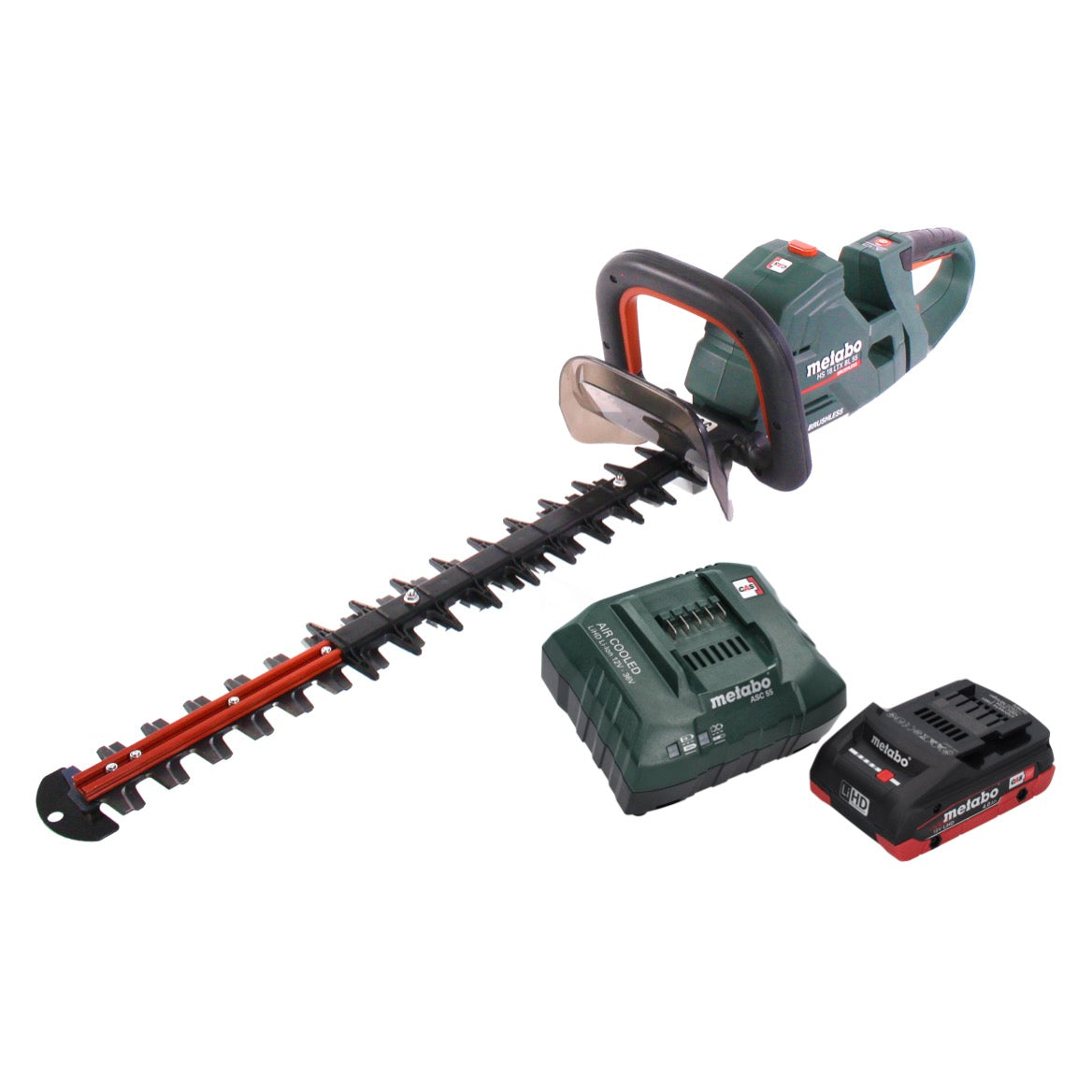 Metabo HS 18 LTX BL 55 Akku Heckenschere 18 V 50 cm Brushless + 1x Akku 4,0 Ah + Ladegerät - Toolbrothers