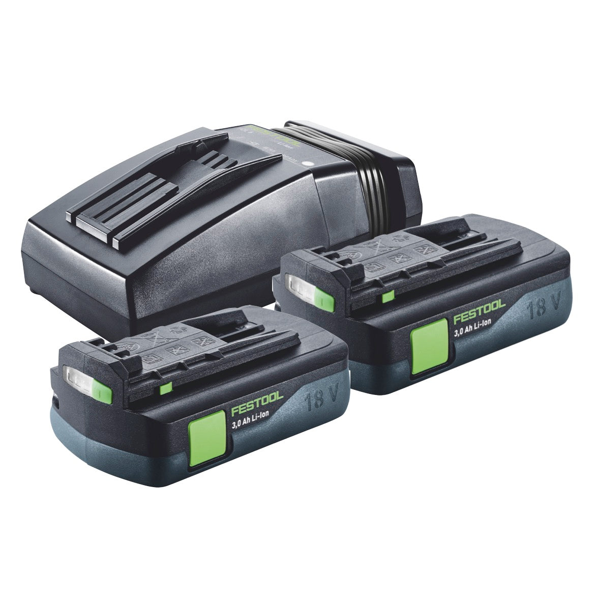 Festool CXS 18 Akku Bohrschrauber 18 V 40 Nm Brushless + 2x Akku 3,0 Ah + Ladegerät + Systainer - Toolbrothers