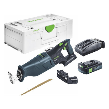 Festool RSC 18 EB-Basic Akku Säbelsäge 18 V Brushless + 1x Akku 3,0 Ah + Ladegerät + Systainer - Toolbrothers