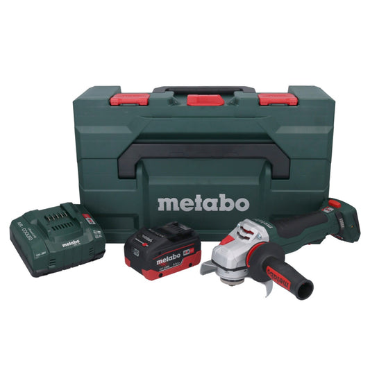 Metabo WPBA 18 LTX BL 15-125 Quick DS Akku Winkelschleifer 18 V 125 mm Brushless + 1x Akku 5,5 Ah + Ladegerät + metaBOX - Toolbrothers
