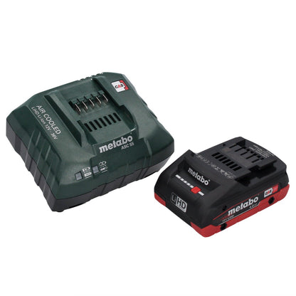 Metabo WB 18 LTX BL 15-125 Quick Akku Winkelschleifer 18 V 125 mm Brushless + 1x Akku 4,0 Ah + Ladegerät + metaBOX