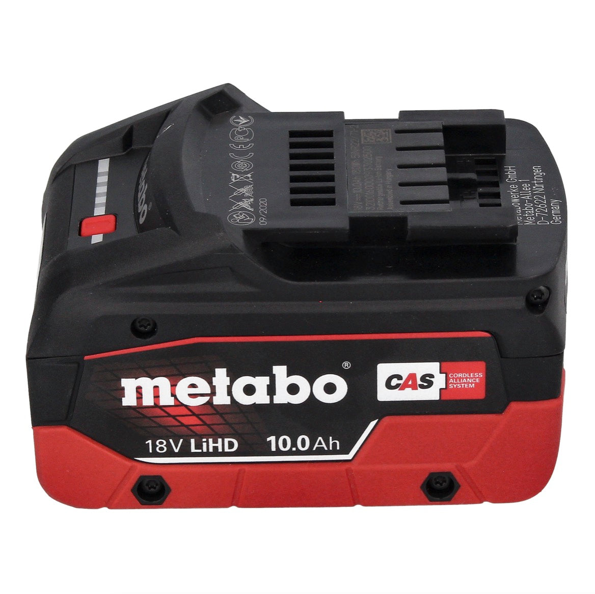 Metabo WPBA 18 LTX BL 15-125 Quick DS Akku Winkelschleifer 18 V 125 mm Brushless + 1x Akku 10,0 Ah + metaBOX - ohne Ladegerät