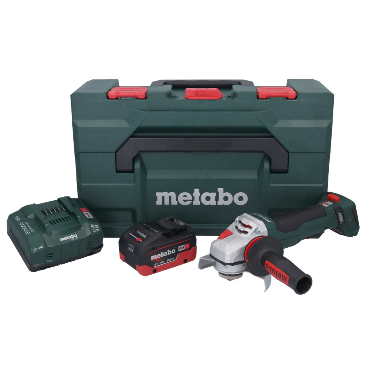 Metabo WPBA 18 LTX BL 15-125 Quick DS Akku Winkelschleifer 18 V 125 mm Brushless + 1x Akku 10,0 Ah + Ladegerät + metaBOX - Toolbrothers