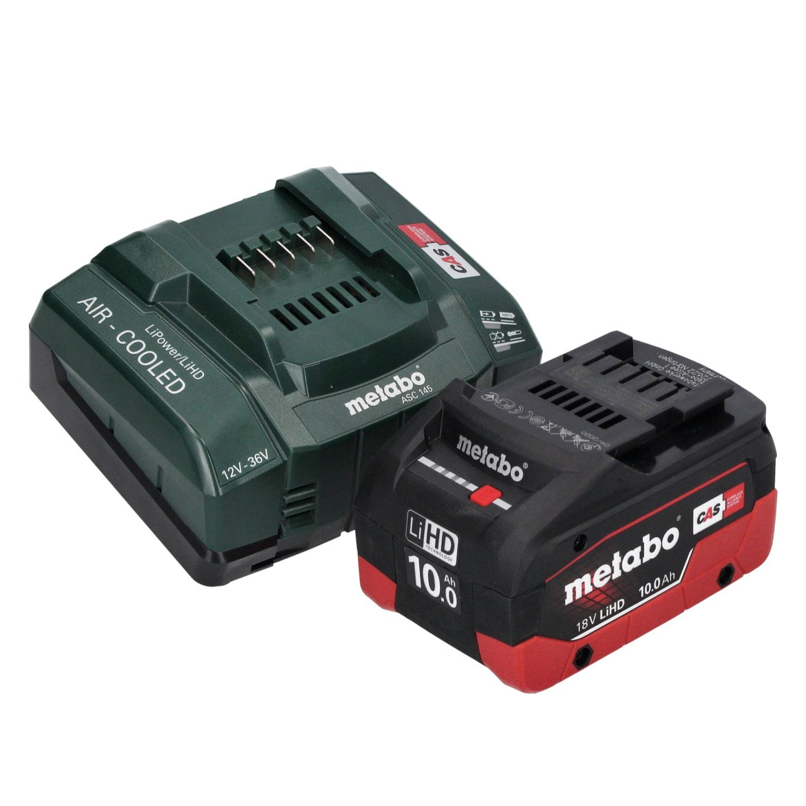 Metabo WPBA 18 LTX BL 15-125 Quick DS Akku Winkelschleifer 18 V 125 mm Brushless + 1x Akku 10,0 Ah + Ladegerät + metaBOX - Toolbrothers