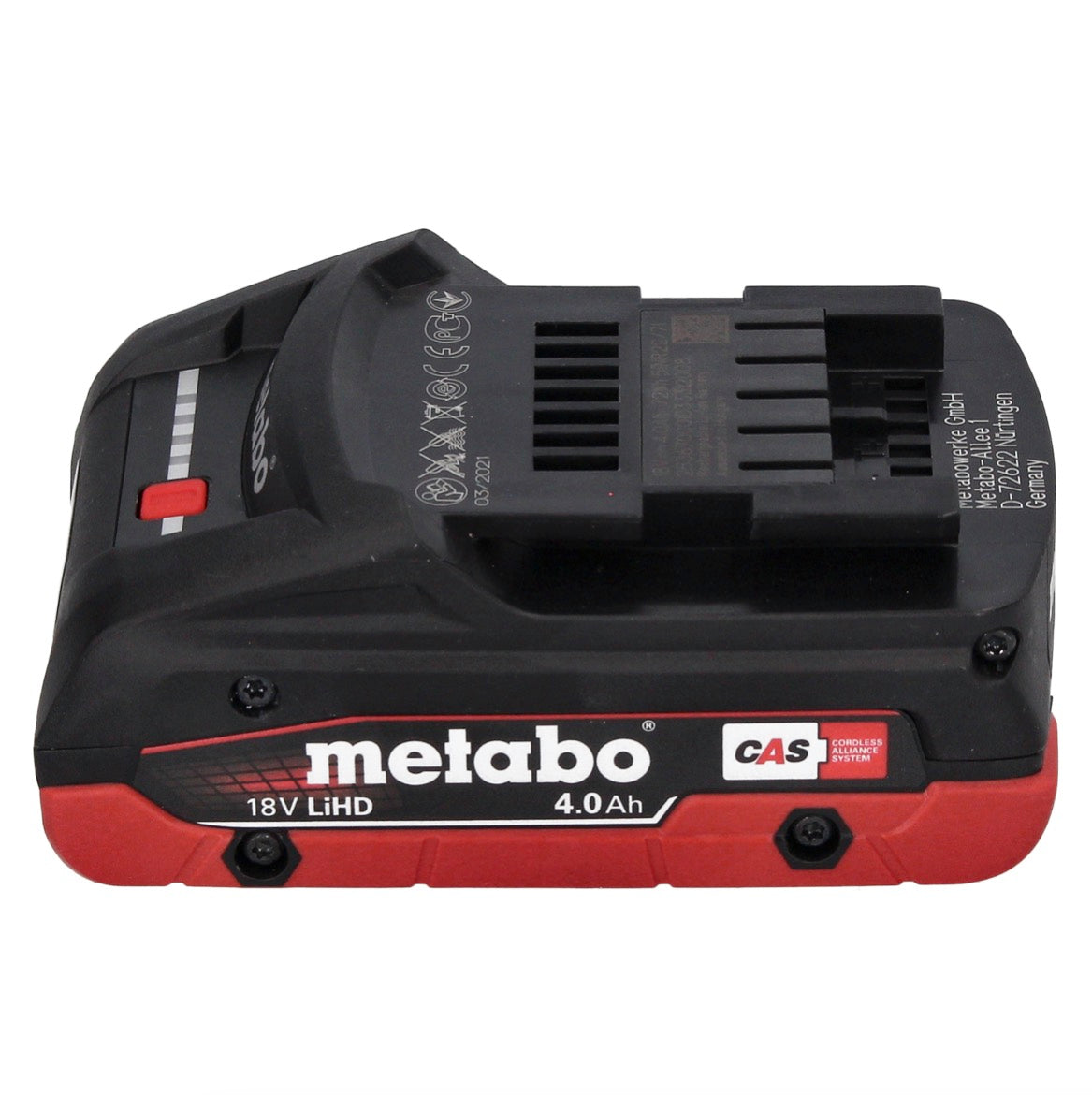 Metabo WPB 18 LT BL 11-125 Quick Akku Winkelschleifer 18 V 125 mm Brushless + 1x Akku 4,0 Ah + metaBOX - ohne Ladegerät - Toolbrothers