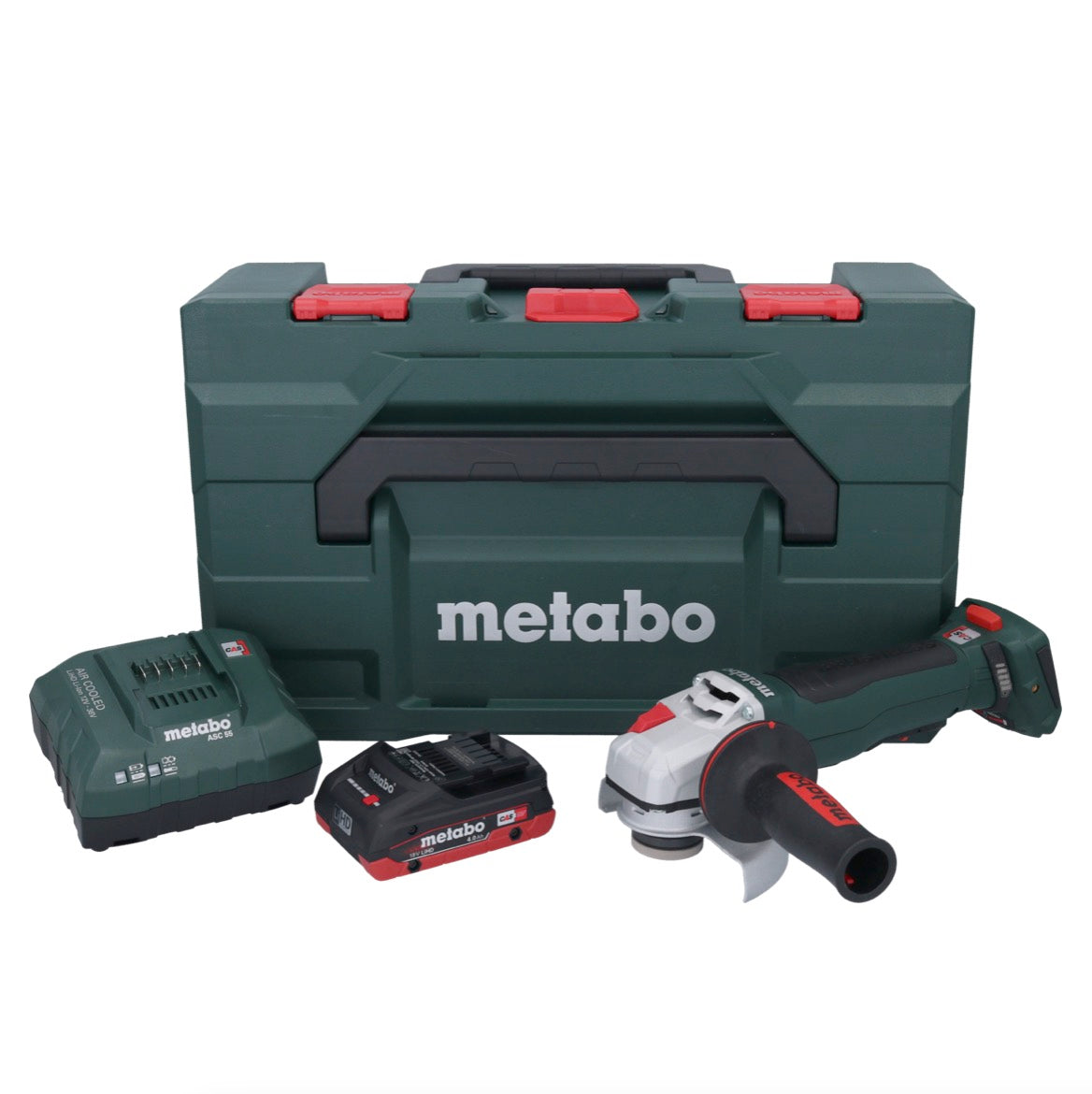 Metabo WPB 18 LT BL 11-125 Quick Akku Winkelschleifer 18 V 125 mm Brushless + 1x Akku 4,0 Ah + Ladegerät + metaBOX - Toolbrothers