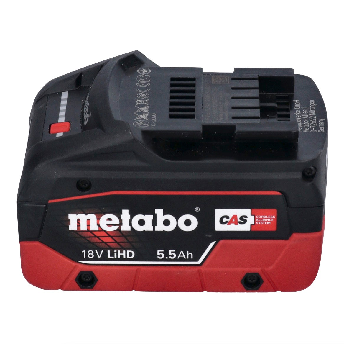 Metabo WPB 18 LT BL 11-125 Quick Akku Winkelschleifer 18 V 125 mm Brushless + 1x Akku 5,5 Ah + metaBOX - ohne Ladegerät - Toolbrothers