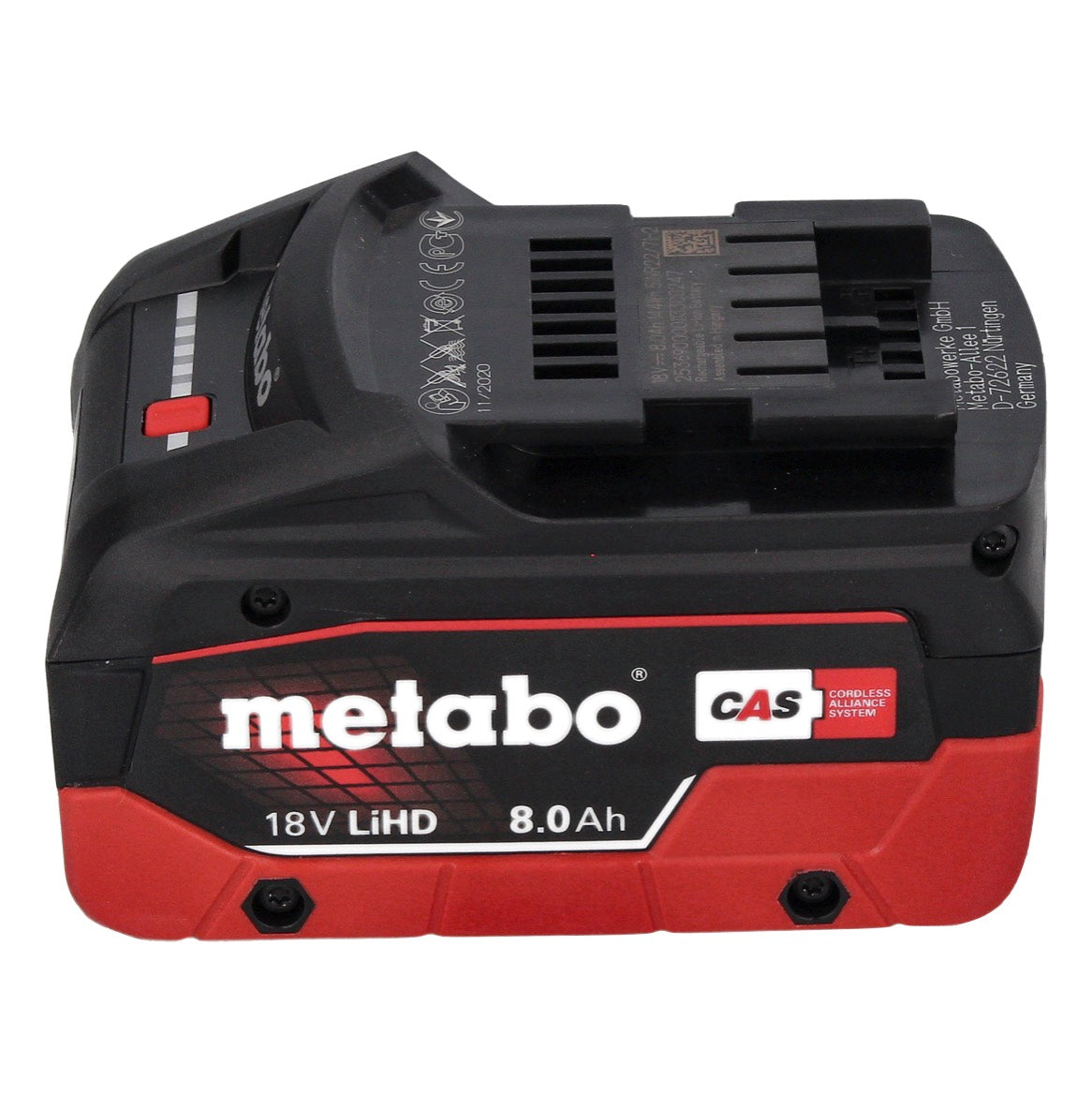 Metabo WPB 18 LT BL 11-125 Quick Akku Winkelschleifer 18 V 125 mm Brushless + 1x Akku 8,0 Ah + metaBOX - ohne Ladegerät - Toolbrothers