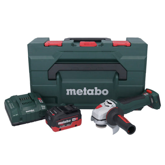 Metabo WPB 18 LT BL 11-125 Quick Akku Winkelschleifer 18 V 125 mm Brushless + 1x Akku 8,0 Ah + Ladegerät + metaBOX - Toolbrothers