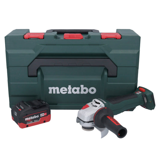 Metabo WPB 18 LT BL 11-125 Quick Akku Winkelschleifer 18 V 125 mm Brushless + 1x Akku 10,0 Ah + metaBOX - ohne Ladegerät - Toolbrothers