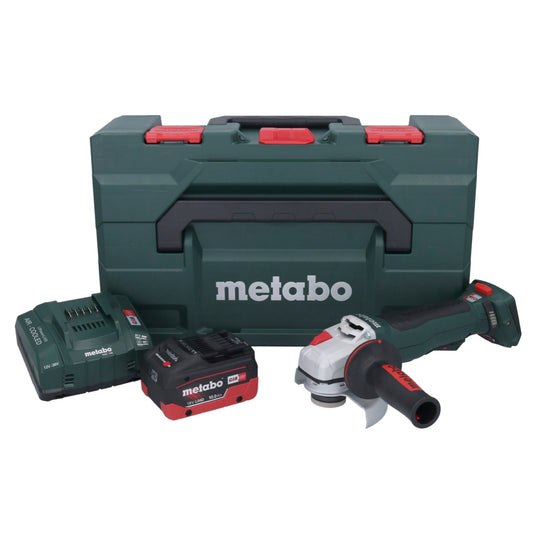 Metabo WPB 18 LT BL 11-125 Quick Akku Winkelschleifer 18 V 125 mm Brushless + 1x Akku 10,0 Ah + Ladegerät + metaBOX - Toolbrothers