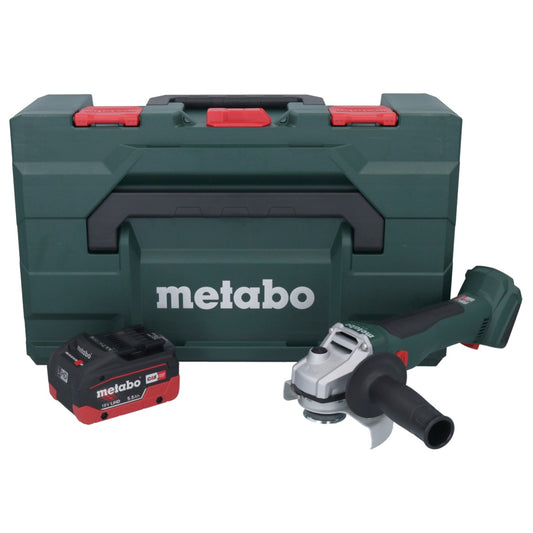 Metabo W 18 L BL 9-125 Akku Winkelschleifer 18 V 125 mm Brushless + 1x Akku 5,5 Ah + metaBOX - ohne Ladegerät - Toolbrothers