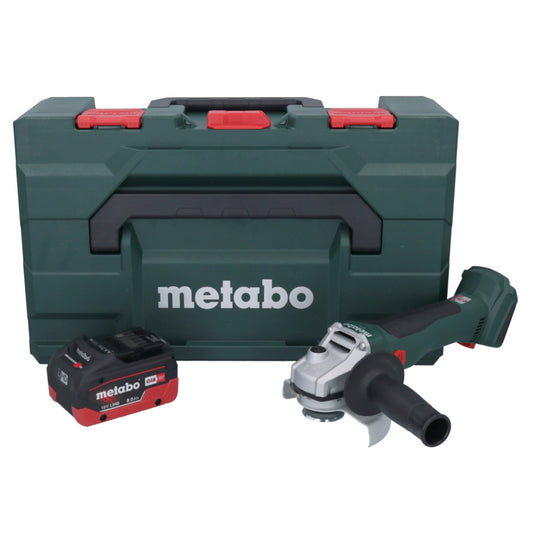 Metabo W 18 L BL 9-125 Akku Winkelschleifer 18 V 125 mm Brushless + 1x Akku 8,0 Ah + metaBOX - ohne Ladegerät - Toolbrothers