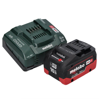 Metabo W 18 L BL 9-125 Akku Winkelschleifer 18 V 125 mm Brushless + 1x Akku 10,0 Ah + Ladegerät + metaBOX - Toolbrothers