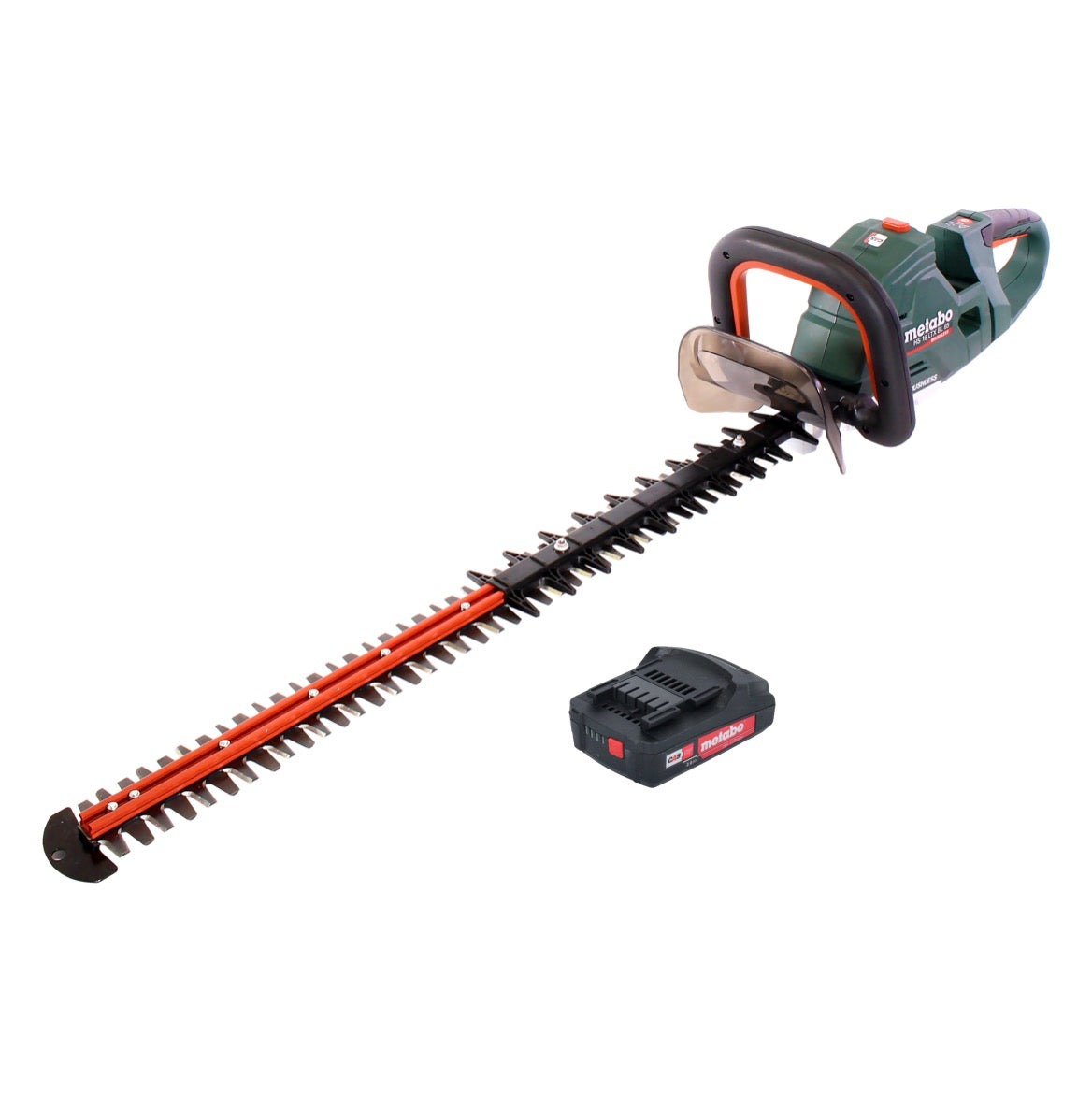 Metabo HS 18 LTX BL 75 Akku Heckenschere 18 V 75 cm Brushless + 1x Akku 2,0 Ah - ohne Ladegerät - Toolbrothers