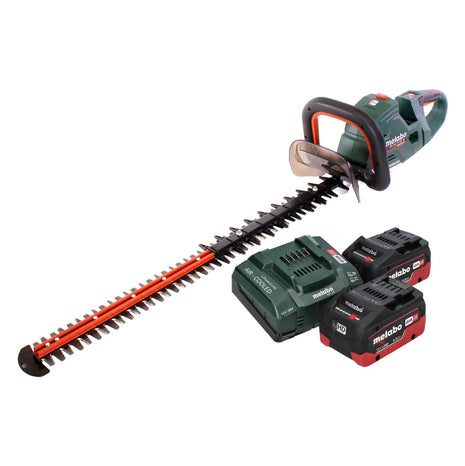 Metabo HS 18 LTX BL 75 Akku Heckenschere 18 V 75 cm Brushless + 2x Akku 5,5 Ah + Ladegerät - Toolbrothers