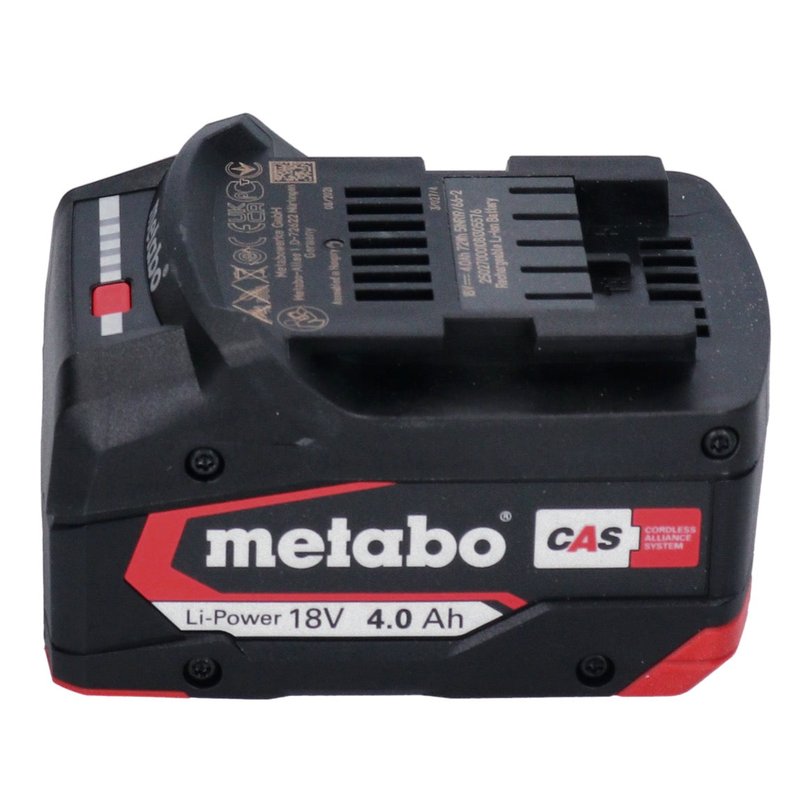 Meuleuse d'angle sans fil Metabo W 18 L 9-125 18 V 125 mm + 1x batterie 4,0 Ah + metaBOX - sans chargeur