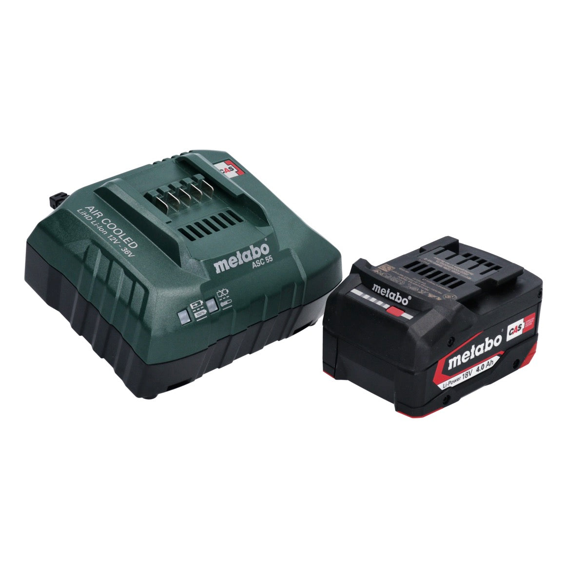 Metabo W 18 L 9-125 Akku Winkelschleifer 18 V 125 mm + 1x Akku 4,0 Ah + Ladegerät + metaBOX