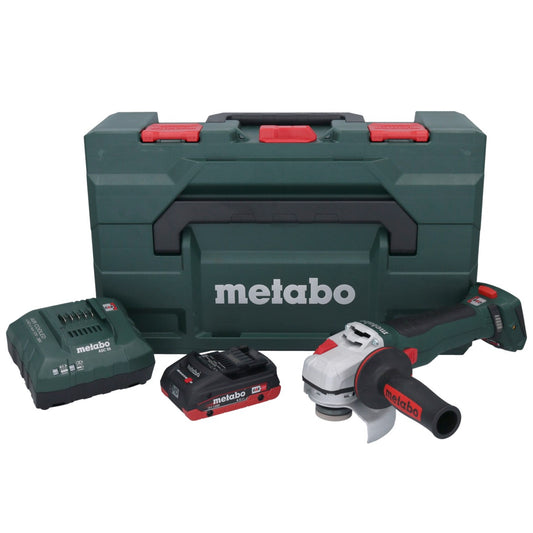 Metabo WB 18 LT BL 11-125 Quick Akku Winkelschleifer 18 V 125 mm Brushless + 1x Akku 4,0 Ah + Ladegerät + metaBOX - Toolbrothers