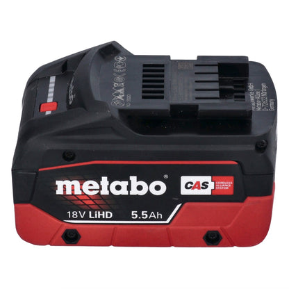 Metabo WB 18 LT BL 11-125 Quick Akku Winkelschleifer 18 V 125 mm Brushless + 1x Akku 5,5 Ah + metaBOX - ohne Ladegerät - Toolbrothers