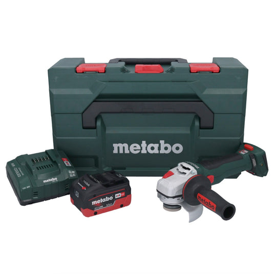 Metabo WB 18 LT BL 11-125 Quick Akku Winkelschleifer 18 V 125 mm Brushless + 1x Akku 5,5 Ah + Ladegerät + metaBOX - Toolbrothers