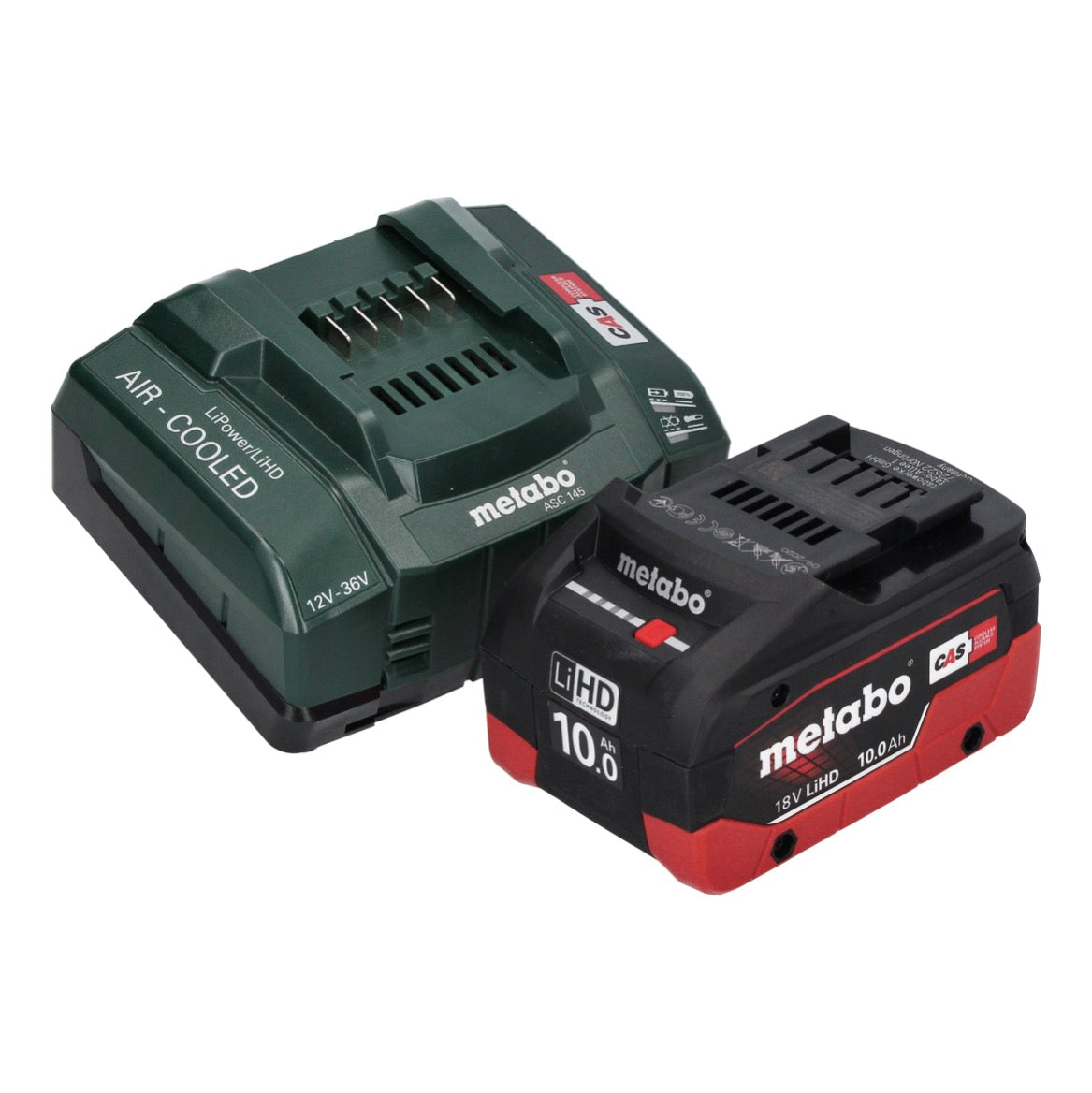 Metabo W 18 L 9-125 Akku Winkelschleifer 18 V 125 mm + 1x Akku 10,0 Ah + Ladegerät + metaBOX - Toolbrothers