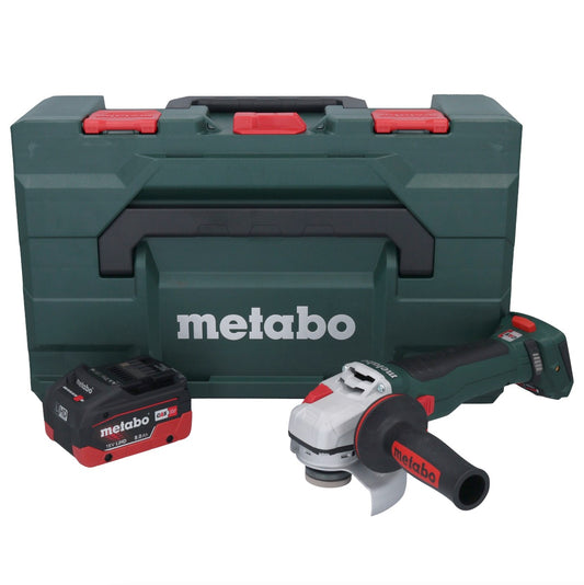 Metabo WB 18 LT BL 11-125 Quick Akku Winkelschleifer 18 V 125 mm Brushless + 1x Akku 8,0 Ah + metaBOX - ohne Ladegerät - Toolbrothers