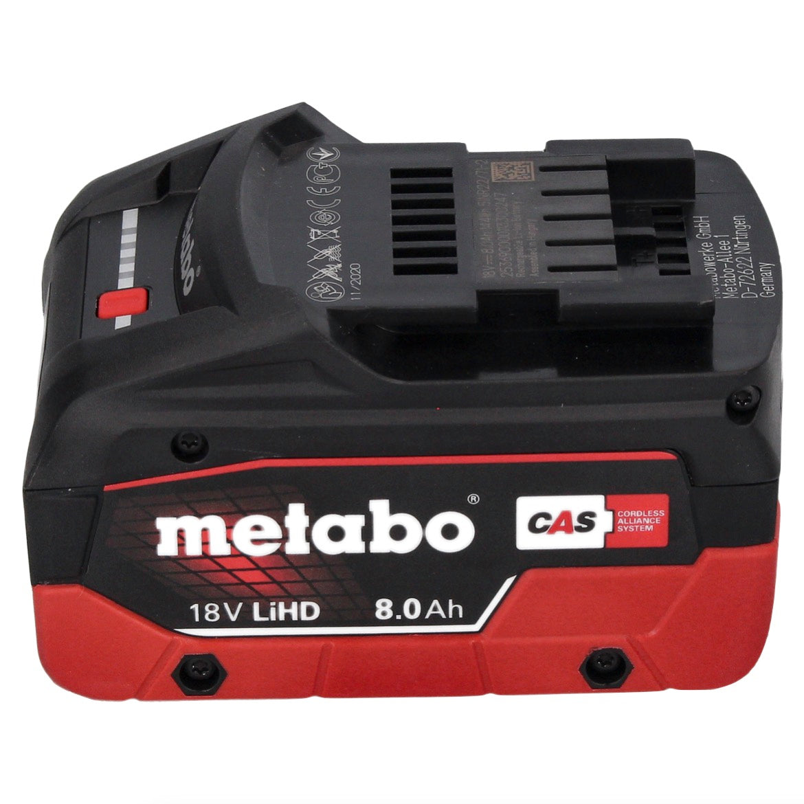 Metabo WB 18 LT BL 11-125 Quick Akku Winkelschleifer 18 V 125 mm Brushless + 1x Akku 8,0 Ah + metaBOX - ohne Ladegerät - Toolbrothers