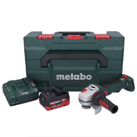 Metabo WB 18 LT BL 11-125 Quick Akku Winkelschleifer 18 V 125 mm Brushless + 1x Akku 8,0 Ah + Ladegerät + metaBOX - Toolbrothers