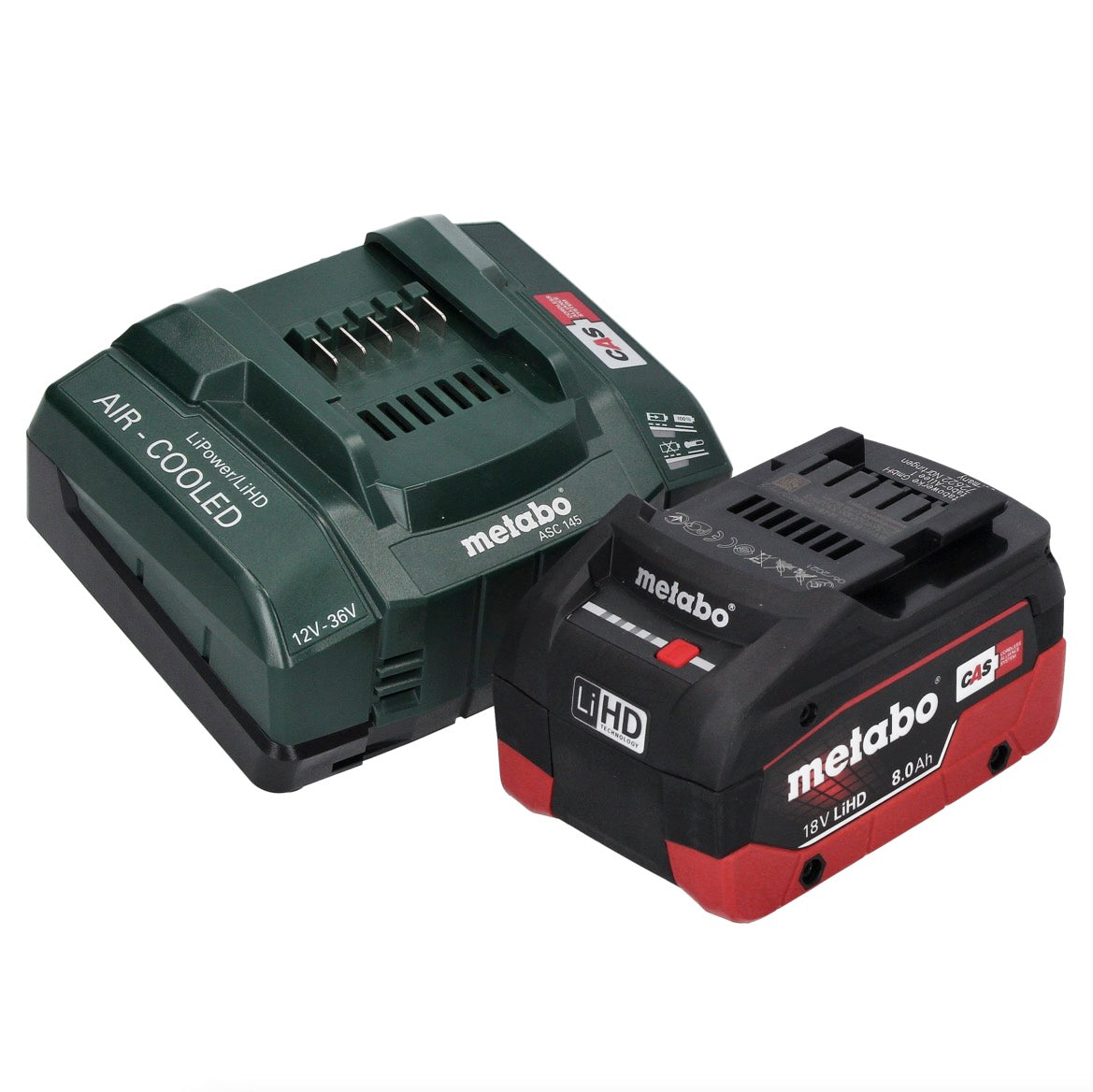 Metabo WB 18 LT BL 11-125 Quick Akku Winkelschleifer 18 V 125 mm Brushless + 1x Akku 8,0 Ah + Ladegerät + metaBOX - Toolbrothers