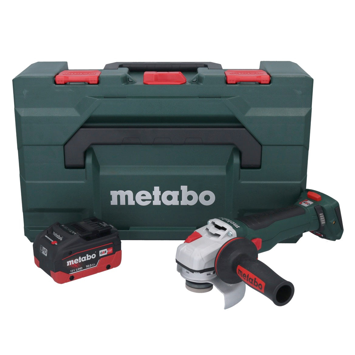 Metabo WB 18 LT BL 11-125 Quick Akku Winkelschleifer 18 V 125 mm Brushless + 1x Akku 10,0 Ah + metaBOX - ohne Ladegerät - Toolbrothers