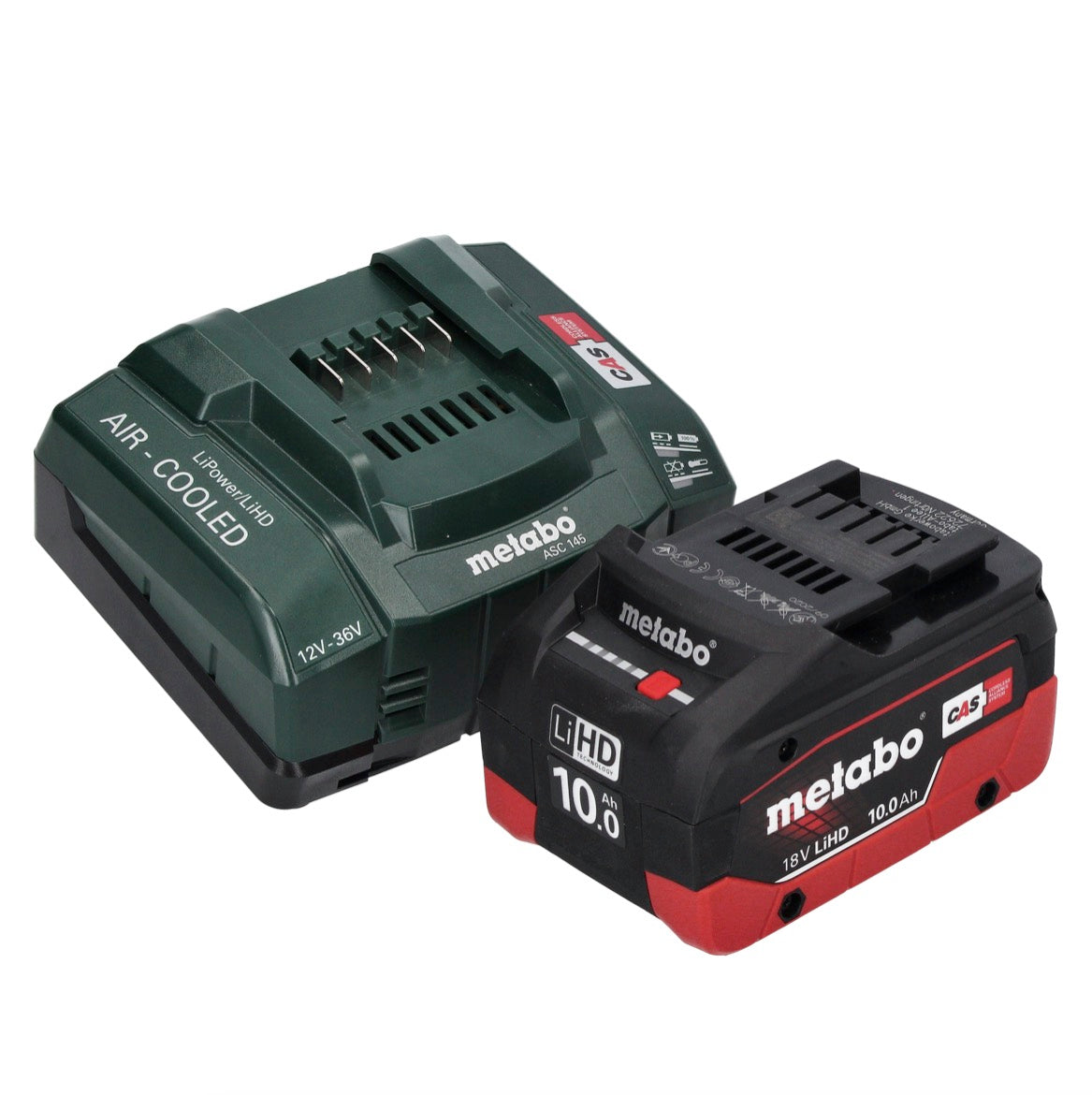 Metabo WB 18 LT BL 11-125 Quick Akku Winkelschleifer 18 V 125 mm Brushless + 1x Akku 10,0 Ah + Ladegerät + metaBOX - Toolbrothers