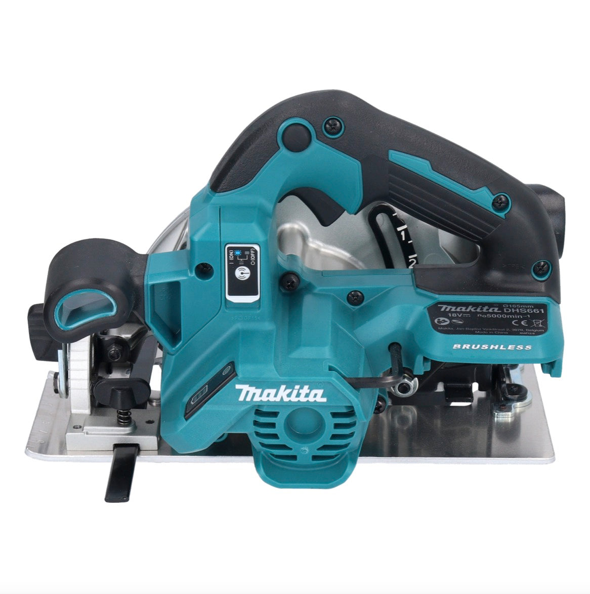 Makita DHS 661 Z Akku Handkreissäge 18 V 165 mm Brushless Solo - ohne Akku, ohne Ladegerät - Toolbrothers