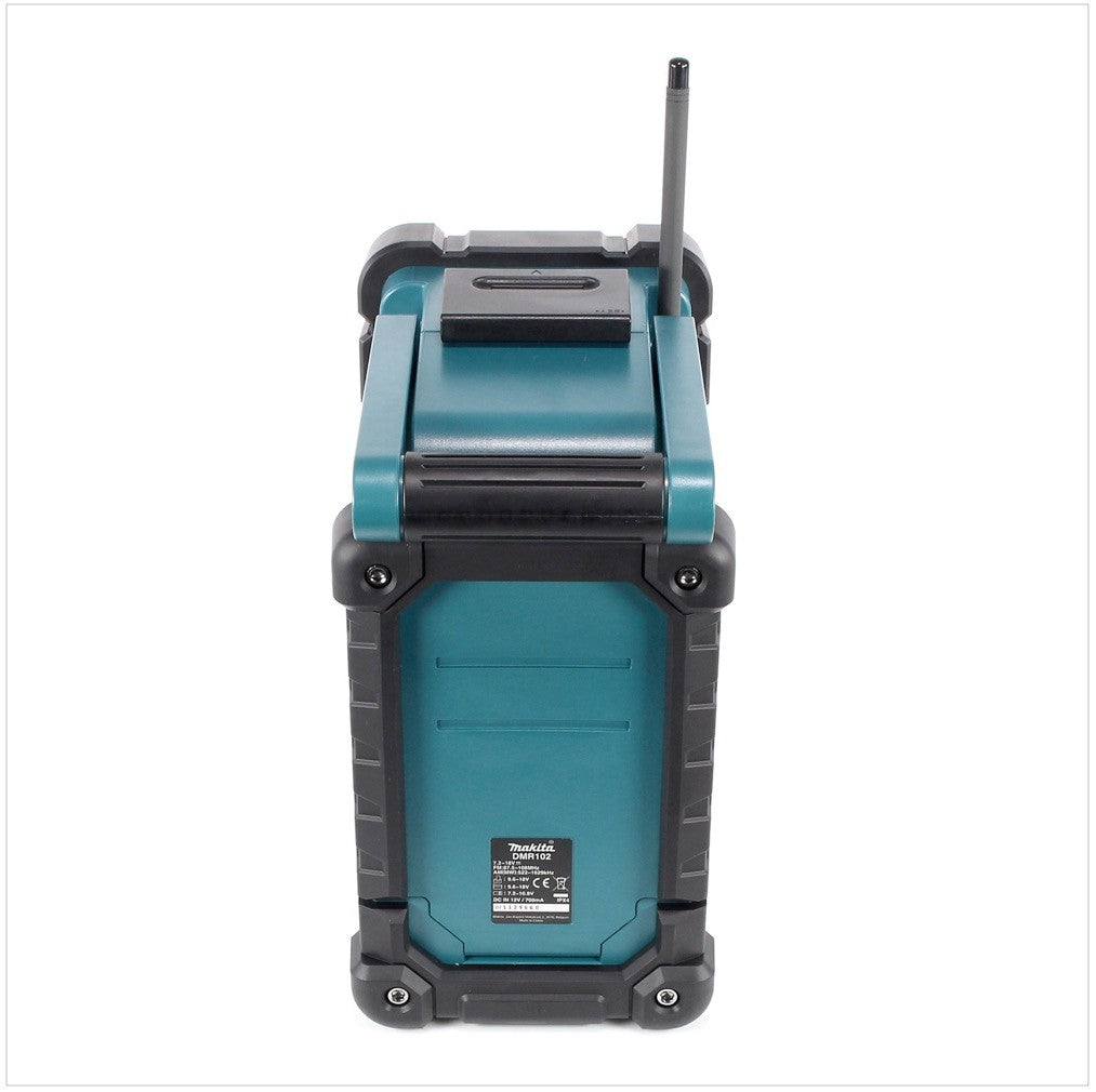 Makita DMR 102 Baustellen Radio Grün Solo - nur das Gerät ohne Zubehör - ohne Akku und ohne Ladegerät - Toolbrothers