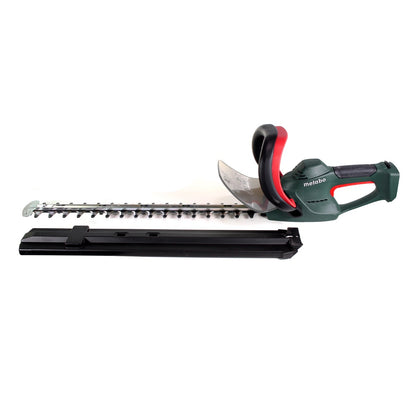 Metabo AHS 18-55 V Akku Heckenschere 18 V 53 cm ( 600463800 ) + 2x Akku 4,0 Ah + Ladegerät