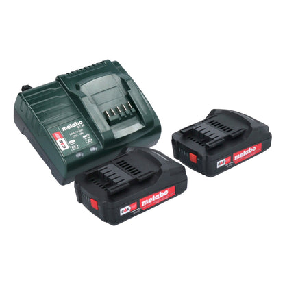 Taille-haie à batterie Metabo AHS 18-65 V 18 V 63 cm + 2x batteries 2,0 Ah + chargeur