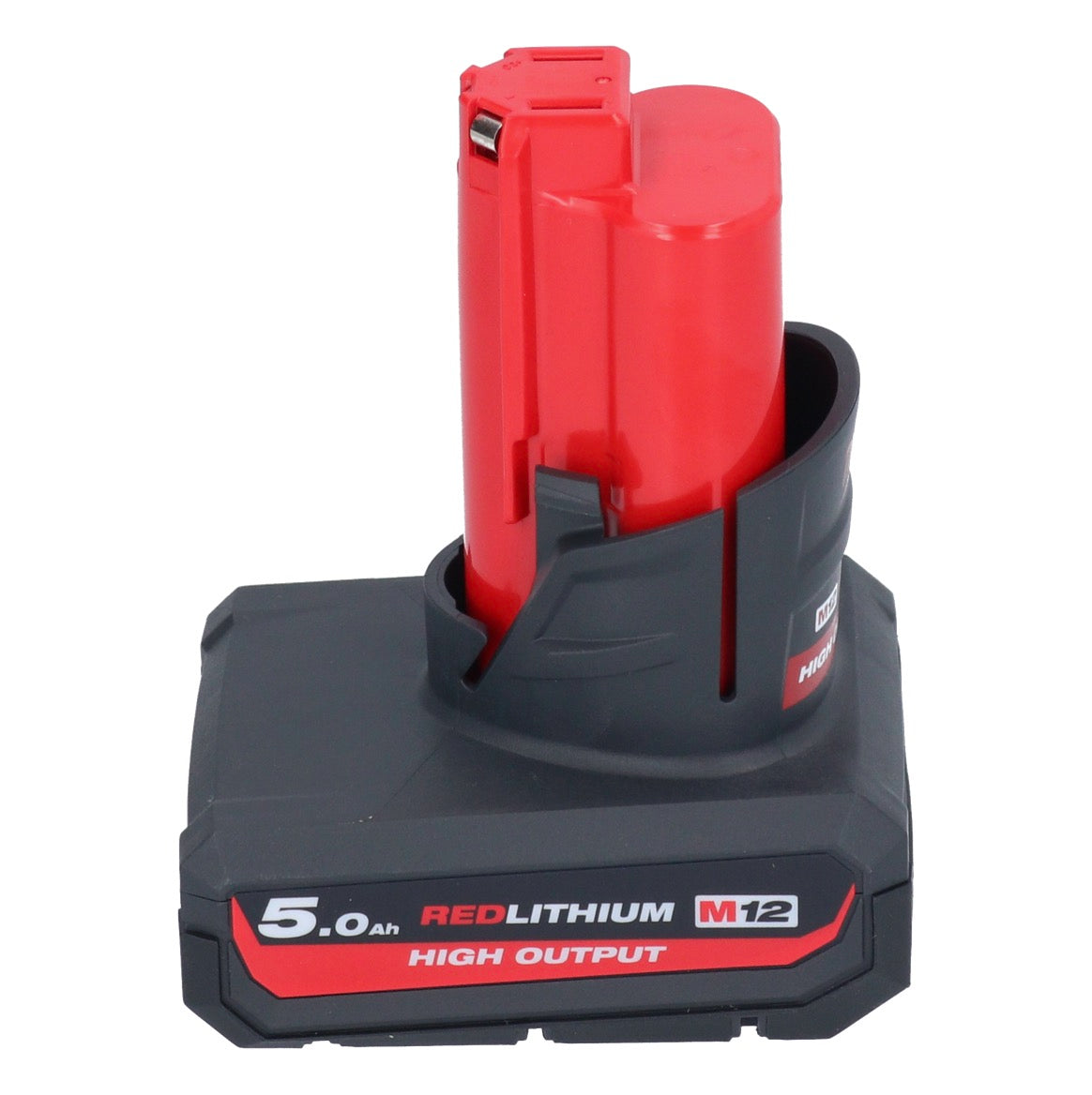 Milwaukee M12 HNRG-502 Akku Starter Set 2x HB5 High Output 12 V 5,0 Ah / 5000 mAh Li-Ion Akku ( 2x 4932480165 ) + M12-C12C Ladegerät - Toolbrothers