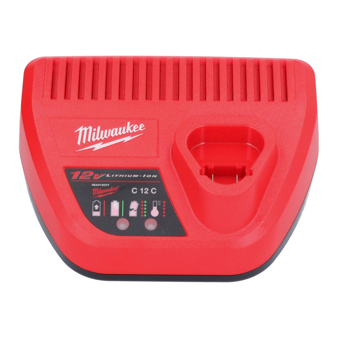 Milwaukee M12 HNRG-502 Akku Starter Set 2x HB5 High Output 12 V 5,0 Ah / 5000 mAh Li-Ion Akku ( 2x 4932480165 ) + M12-C12C Ladegerät - Toolbrothers