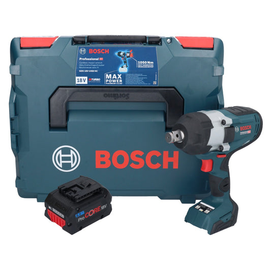 Bosch GDS 18V-1050 HC Akku Drehschlagschrauber 18 V 1050 Nm BITURBO Brushless + 1x ProCORE Akku 5,5 Ah + L-Boxx - ohne Ladegerät - Toolbrothers