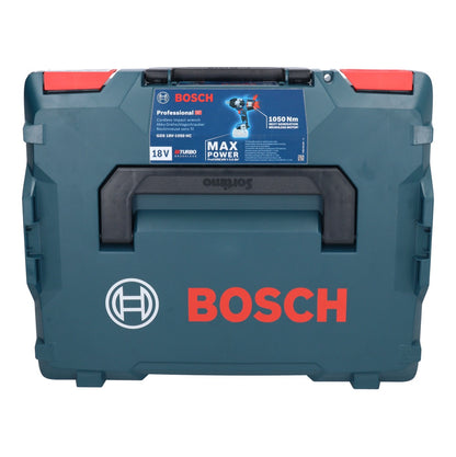 Bosch GDS 18V-1050 HC Akku Drehschlagschrauber 18 V 1050 Nm BITURBO Brushless + 1x ProCORE Akku 8,0 Ah + L-Boxx - ohne Ladegerät