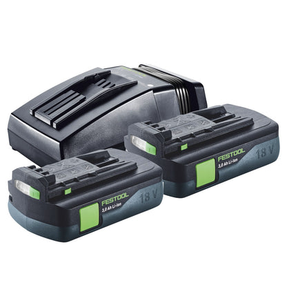 Festool VECTURO OSC 18 E-Basic Set Akku Oszillierer 18 V Starlock Max Brushless + 2x Akku 3,0 Ah + Ladegerät + 7 tlg. Zubehör Set + Systainer - Toolbrothers