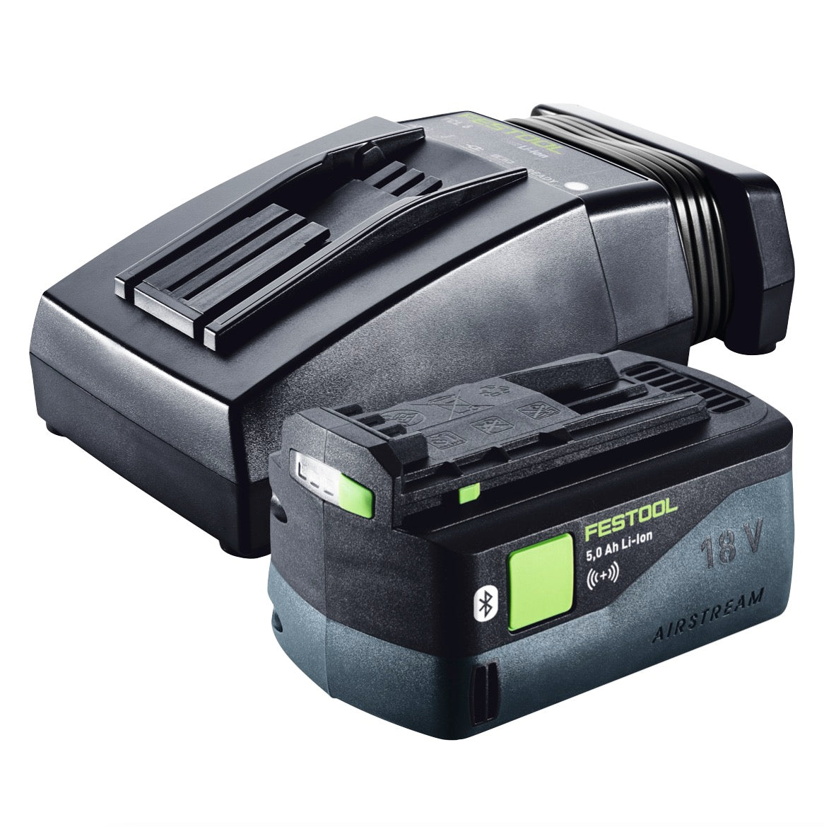 Festool VECTURO OSC 18 E-Basic Set Akku Oszillierer 18 V Starlock Max Brushless + 1x Akku 5,0 Ah + Ladegerät + 7 tlg. Zubehör Set + Systainer - Toolbrothers