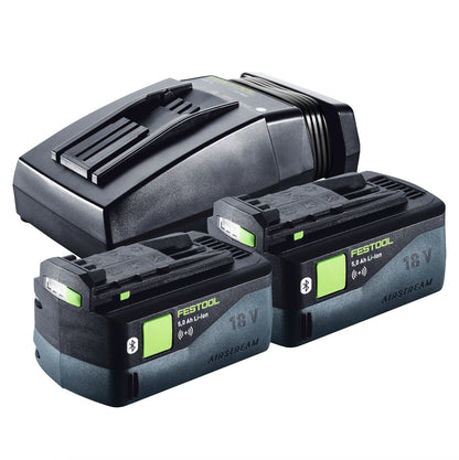 Festool VECTURO OSC 18 E-Basic Set Akku Oszillierer 18 V Starlock Max Brushless + 2x Akku 5,0 Ah + Ladegerät + 7 tlg. Zubehör Set + Systainer - Toolbrothers