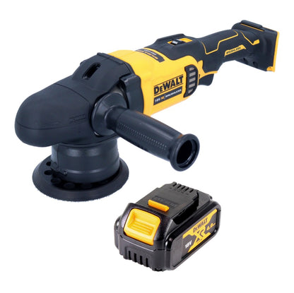 Polisseuse excentrique à batterie DeWalt DCM 848 N 18 V 125 mm sans balais + 1x batterie 4,0 Ah - sans chargeur