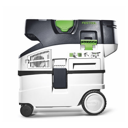 Festool CTMC MIDI I-Plus Akku Absaugmobil 36 V ( 2x 18 V ) Staubkl. M ( 577672 ) + 4x Akku 5,0 Ah + Doppelladegerät + Systainer - Toolbrothers