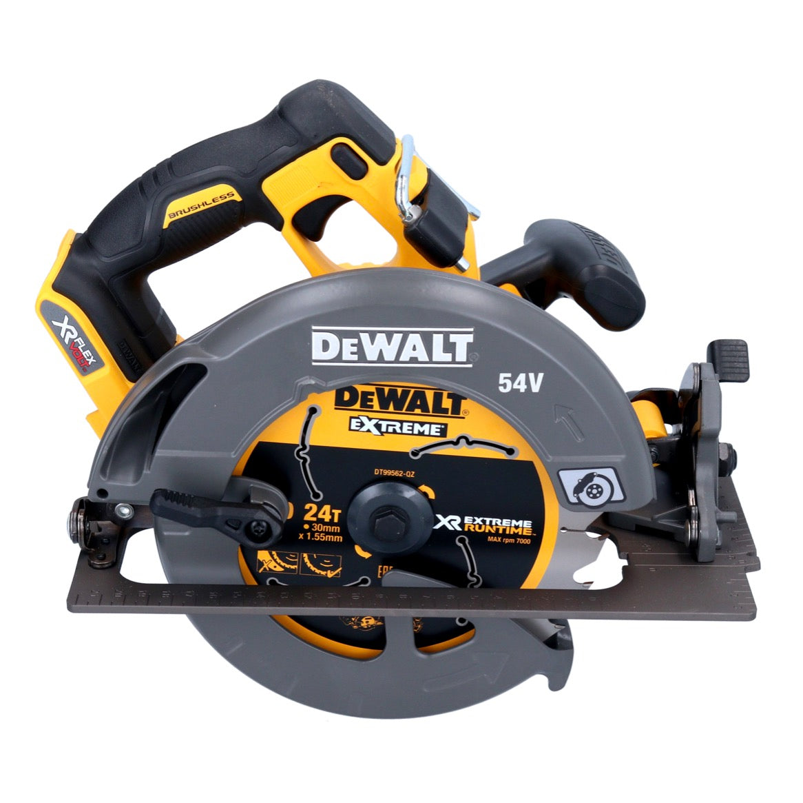 DeWalt DCS 575 X1 Akku Handkreissäge 54 V FlexVolt 190 mm Brushless + 1x Akku 9,0 Ah + Ladegerät