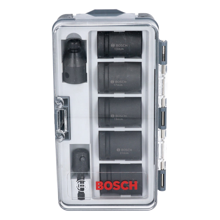 Bosch ImpactControl Steckschlüssel Set 1/2" Ø 13 - 24 mm 7 tlg. ( 2608551029 ) - Toolbrothers