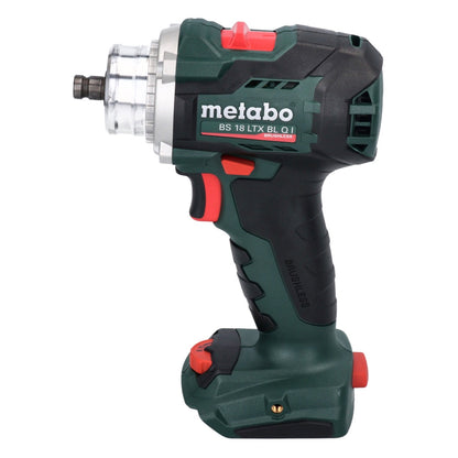 Metabo BS 18 LTX BL Q I Akku Bohrschrauber 18 V 130 Nm Brushless ( 602359770 ) + 2x Akku 5,5 Ah + Ladegerät + PowerX3 Drehmomentvorsatz + metaBOX