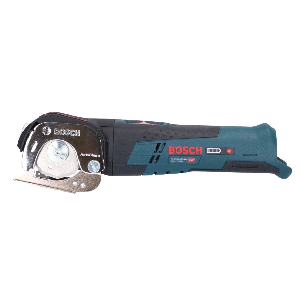 Bosch GUS 12V-300 Professional Akku Universalschere 12 V ( 06019B2904 ) + 2x Akku 2,0 Ah + Ladegerät + L-Boxx