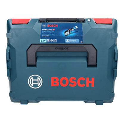 Bosch GUS 12V-300 Professional Akku Universalschere 12 V ( 06019B2904 ) + 2x Akku 2,0 Ah + Ladegerät + L-Boxx